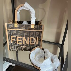 Fendi sunshine small tote